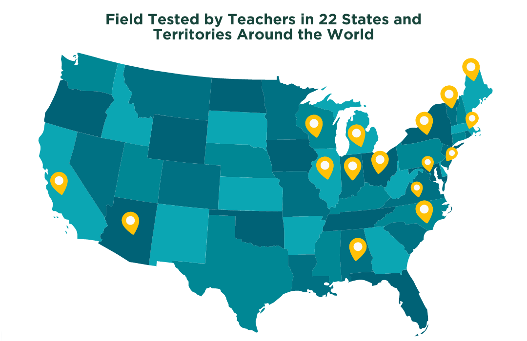 Map of CMP Field Tester States