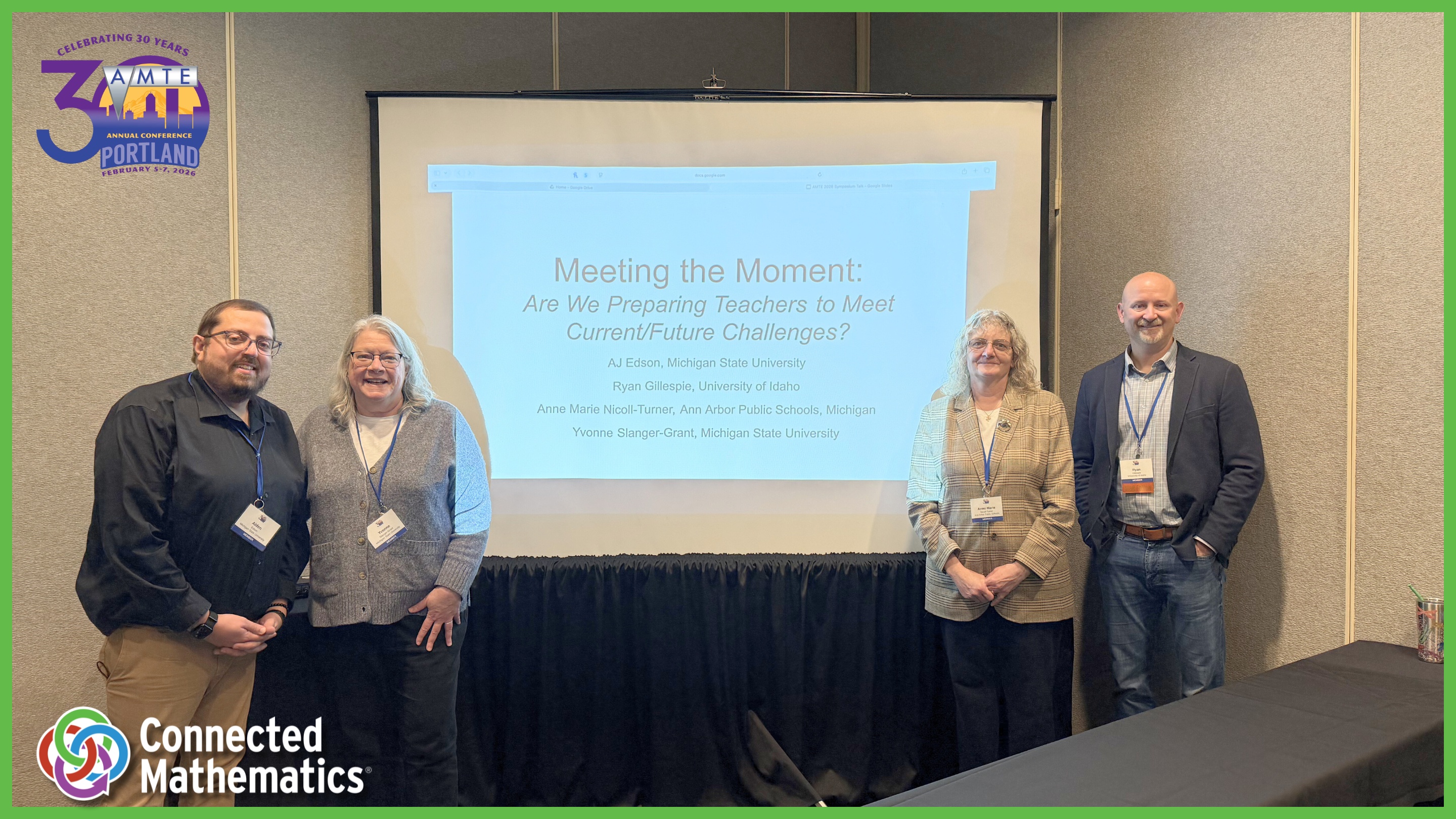 CMP at AMTE 2026 Portland